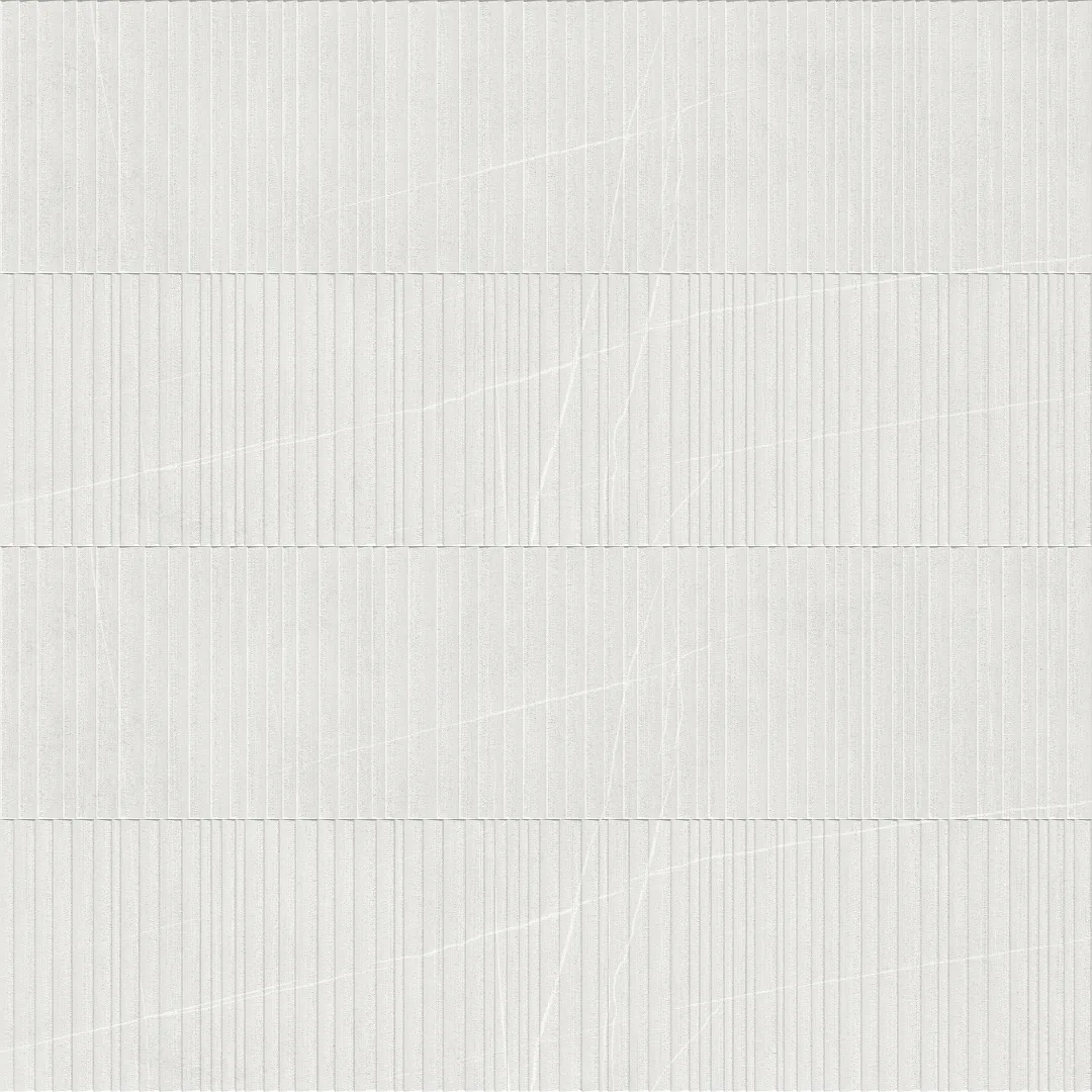 Exotica Nylo White, vitrified wall tile for exterior walls